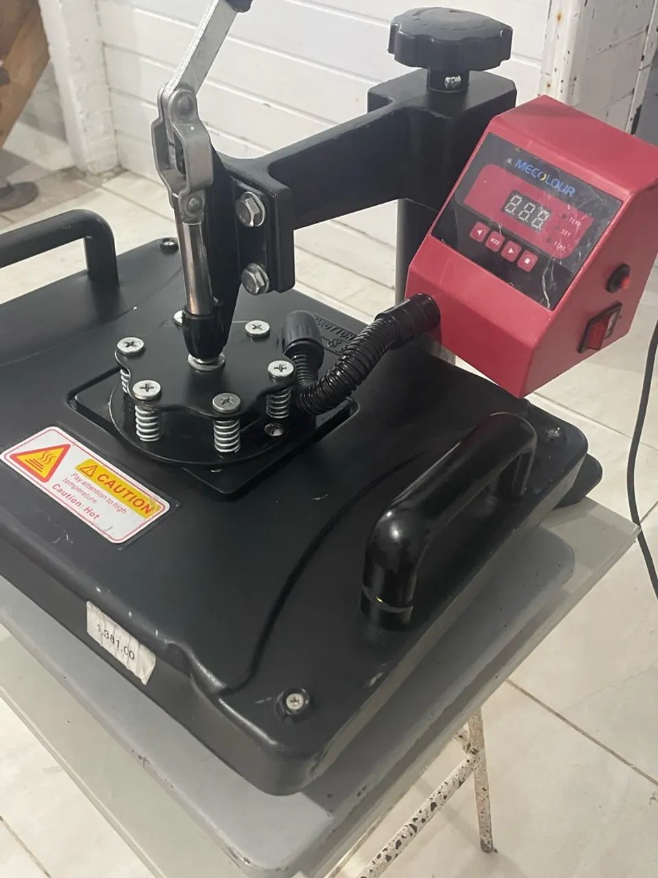 Vendo prensa térmica Mecolour, funcionando perfeitamente - Foto 2