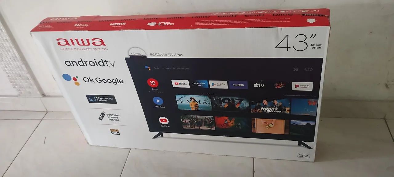 Smart TV AlWA 43" Full HD - Foto 2