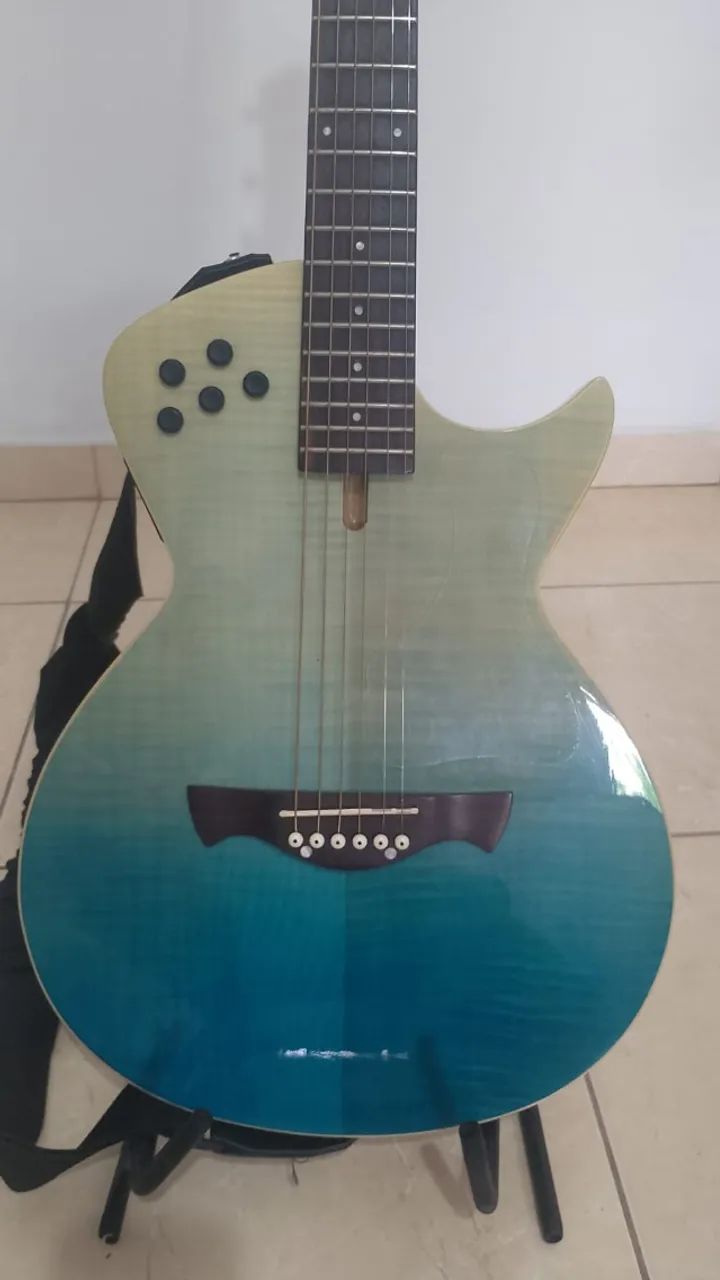Violão Tagima Modena Blue Aço - Foto 2