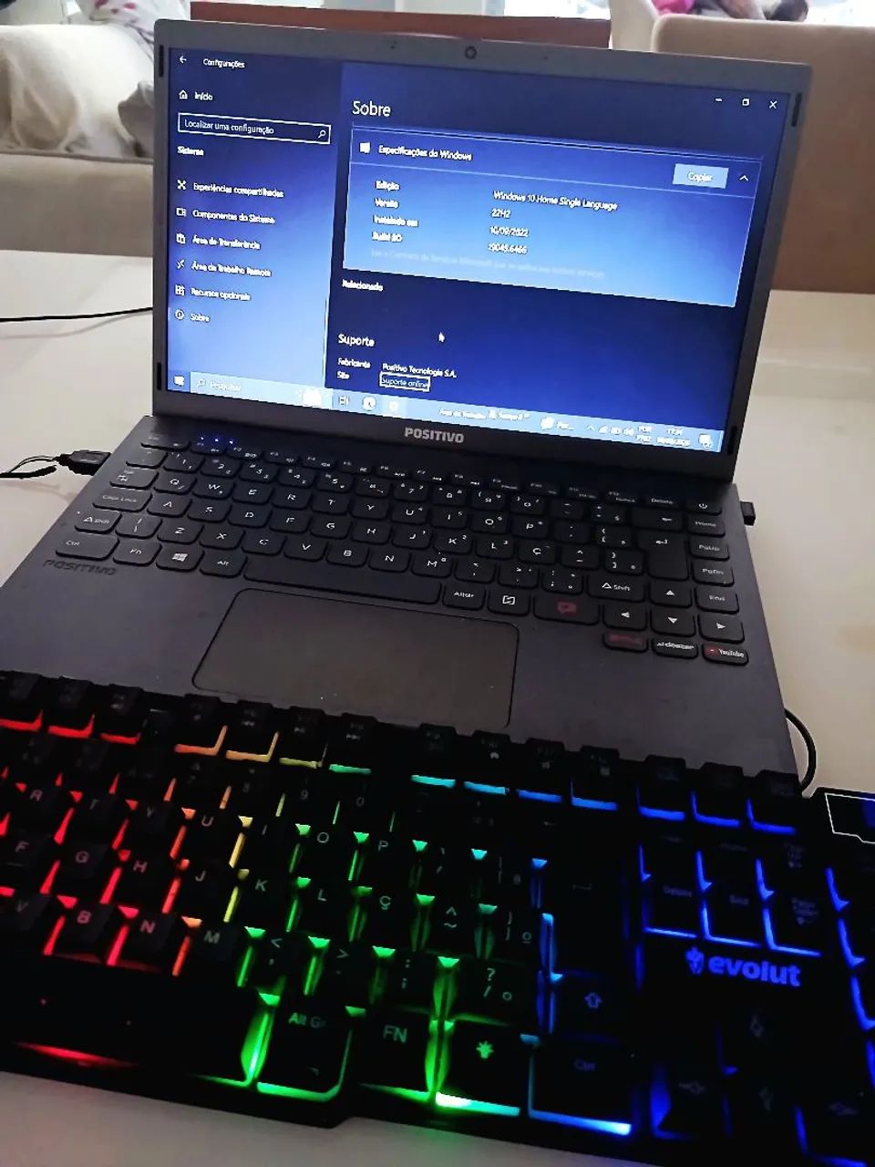Notebook Positivo 
