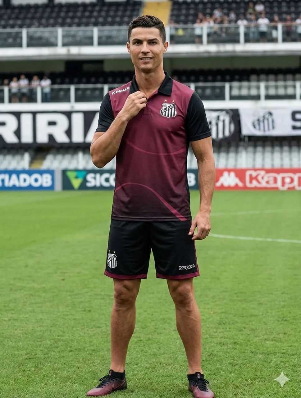 Camisa Santos Kappa tamanho P