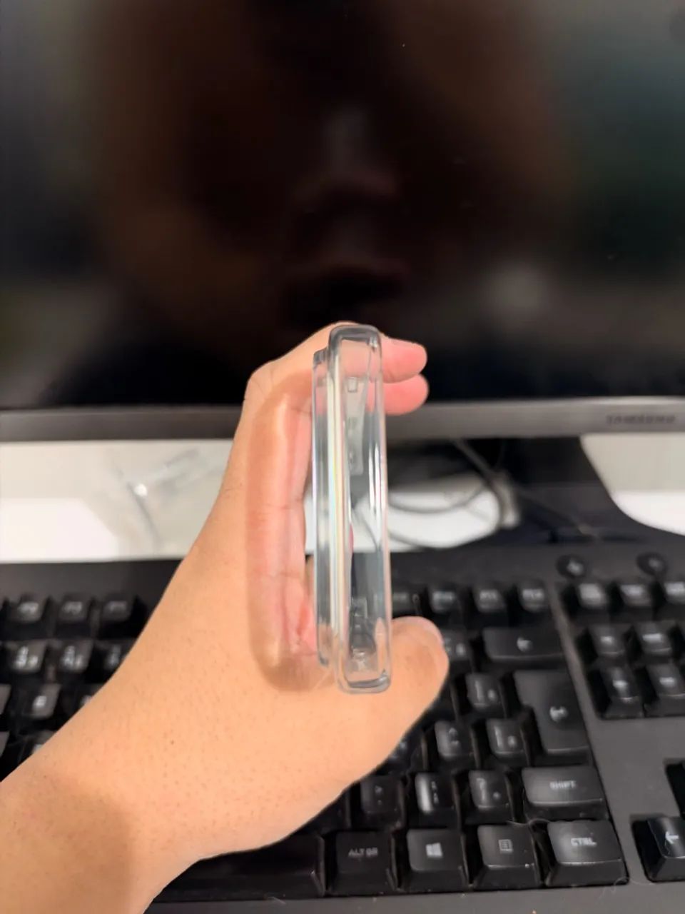 CLEAR CASE IPHONE 18 PRO MAX ORIGINAL  - Foto 5