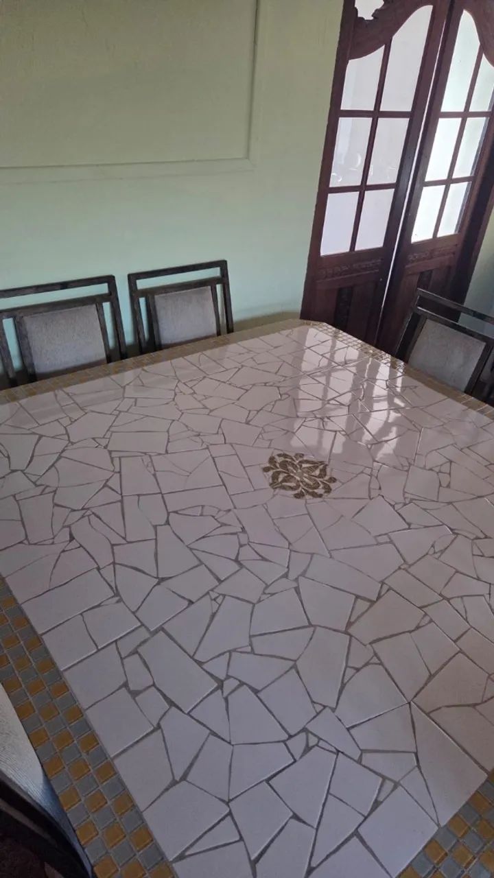 Mesa de Jantar quadrada - em mosaico - Foto 2