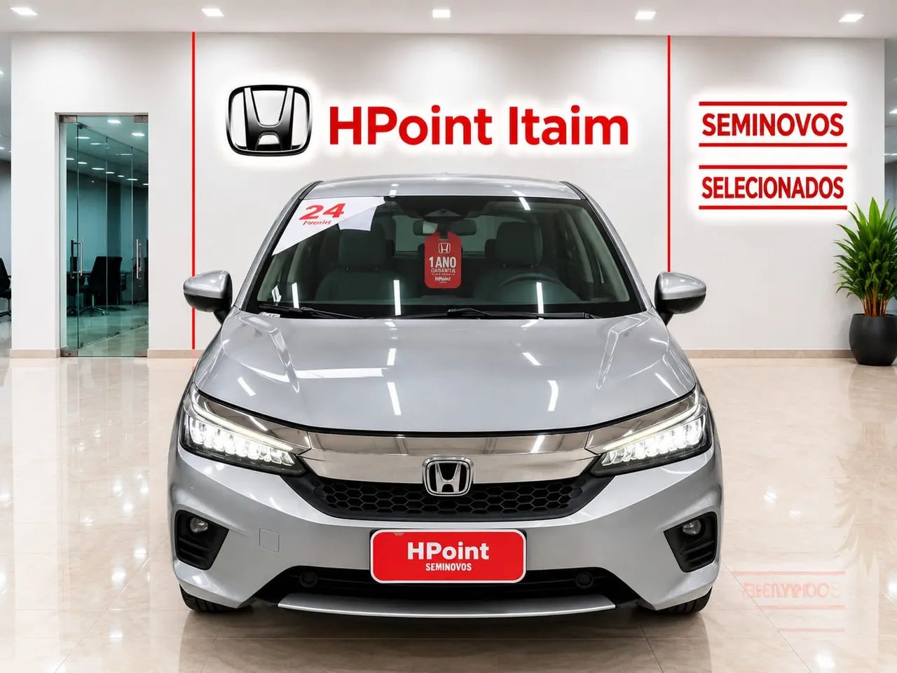 Honda City Hatchback Touring 1.5 Flex 16V Aut, foto 2 de 13