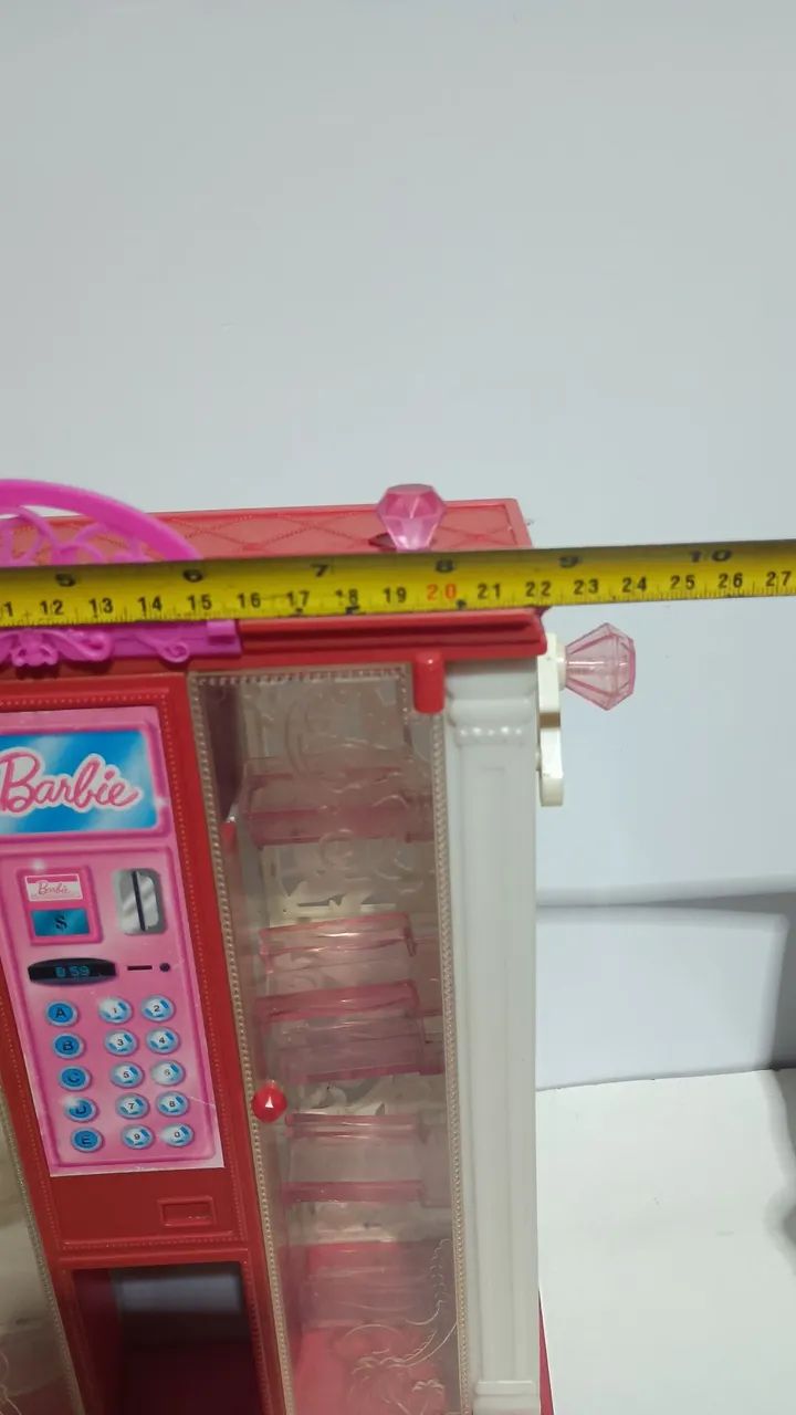 closet da barbie / armário da barbie 31x24x8 cm - Foto 6