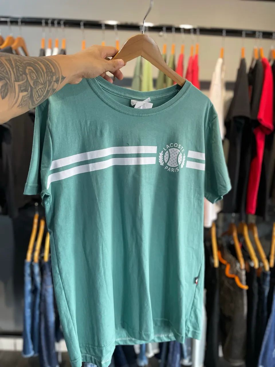 Camisa peruana Lacoste 