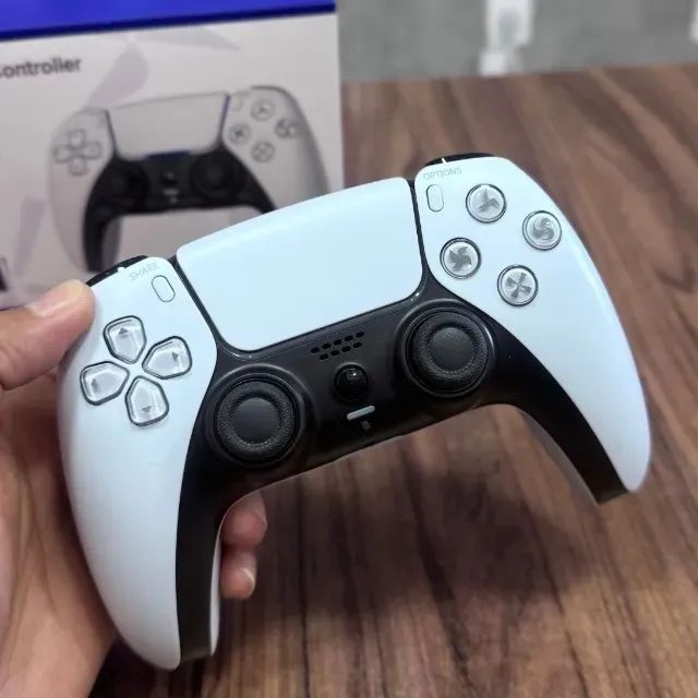 Controle Sem Fio Estilo DualSense PS5 - Compatível com PS5, Android, iOS e PC - Foto 3