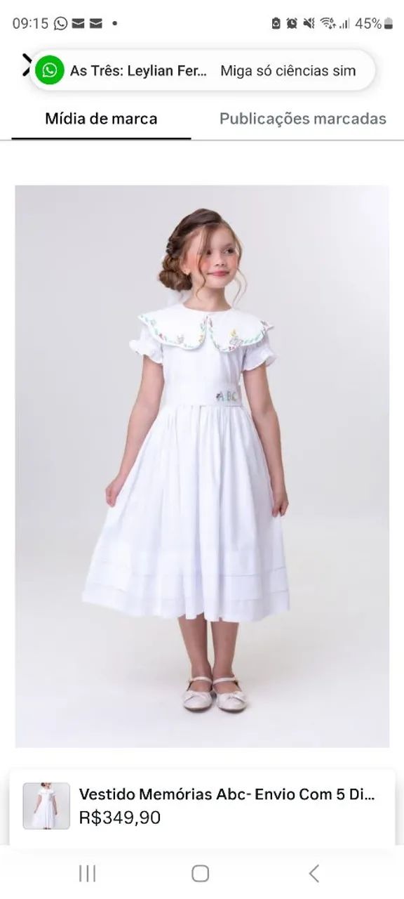 Vestido perfeito ABC