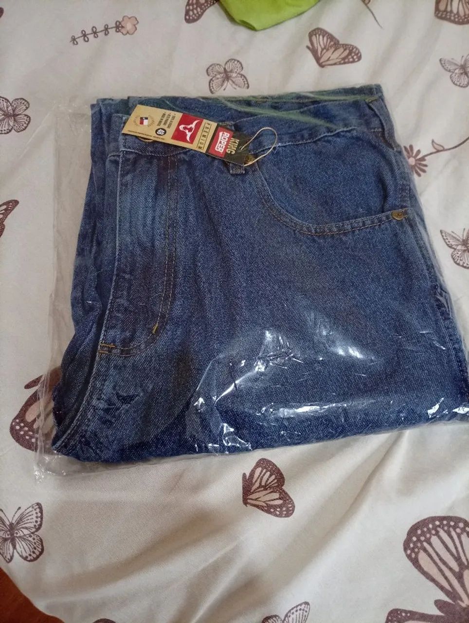 Calça jeans masculina nova tamanho 48 