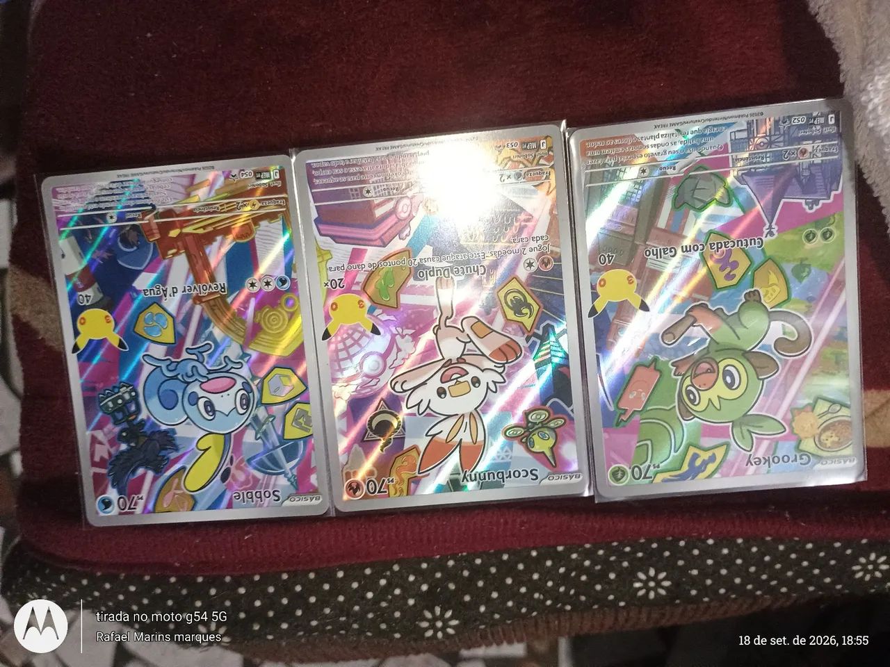 Cartas Pokémon parceiros inicial série 2 - Foto 4