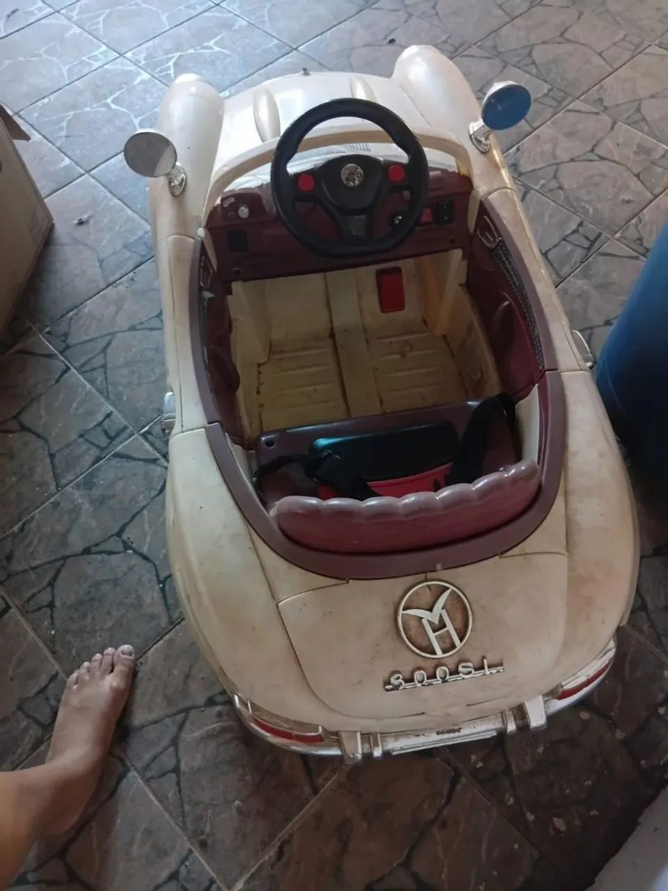 Carro elétrico modelo retro - Foto 4
