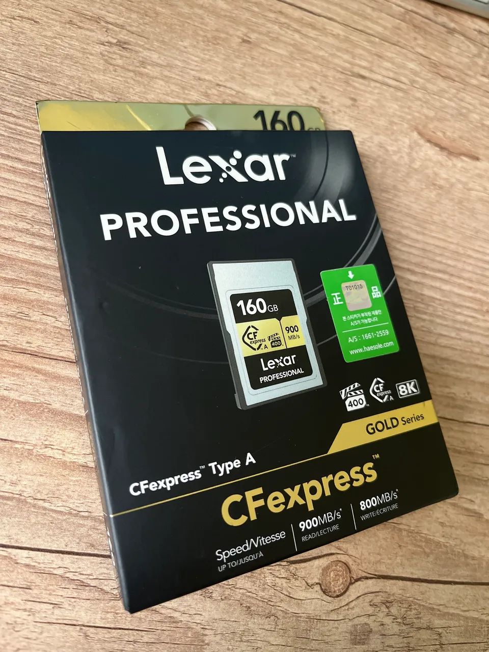 Cartão CFexpress Tipo A