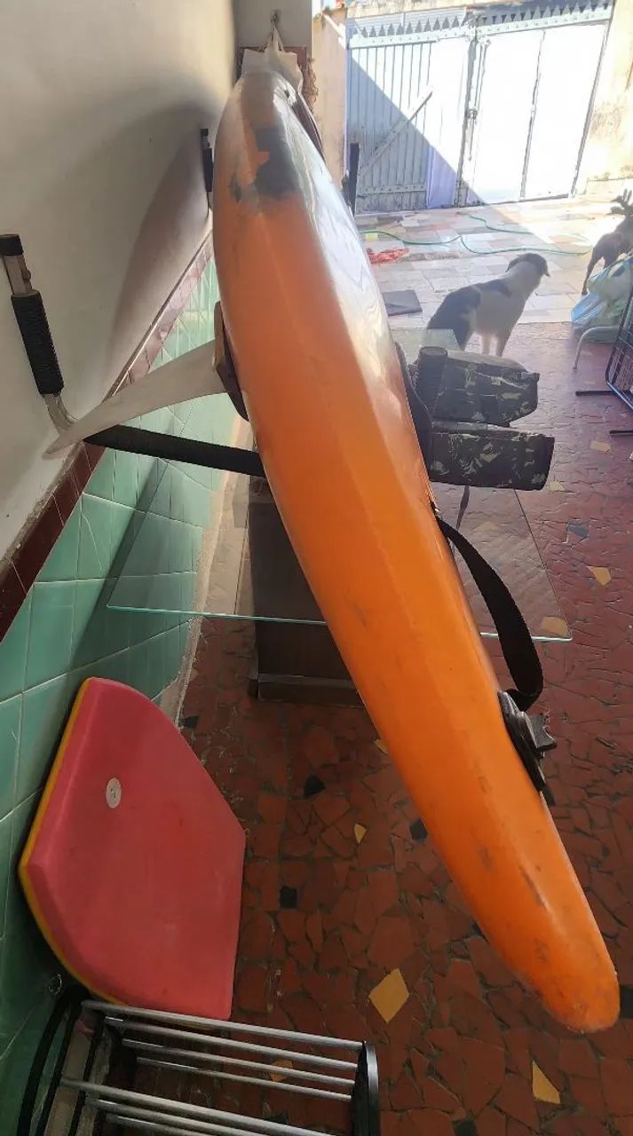 Caiaque + suporte + colete.  - Foto 3