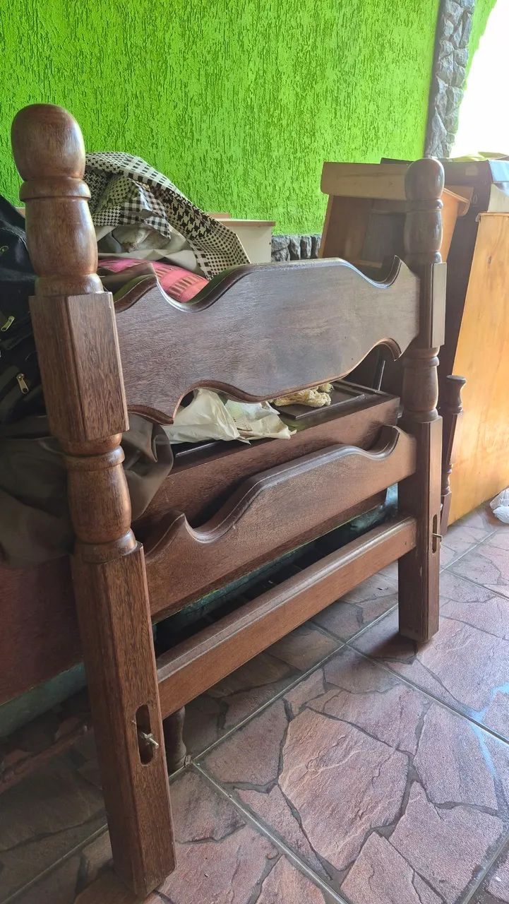 Cama de solteiro com colchão-usada - Foto 5