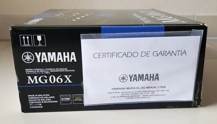 Mesa De Som Yamaha MG06X - Foto 5