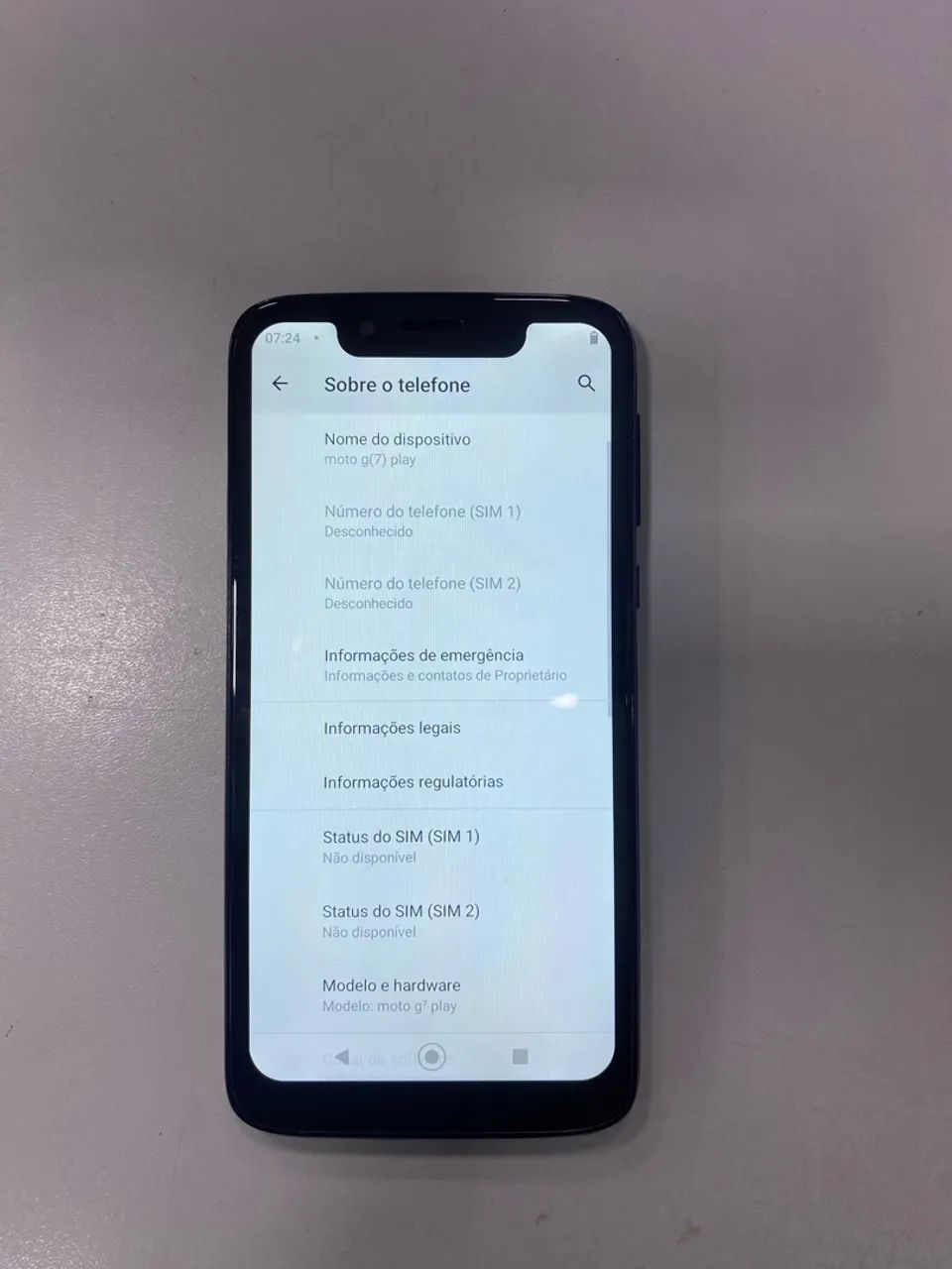 Moto g7 play funcionando perfeitamente  - Foto 4