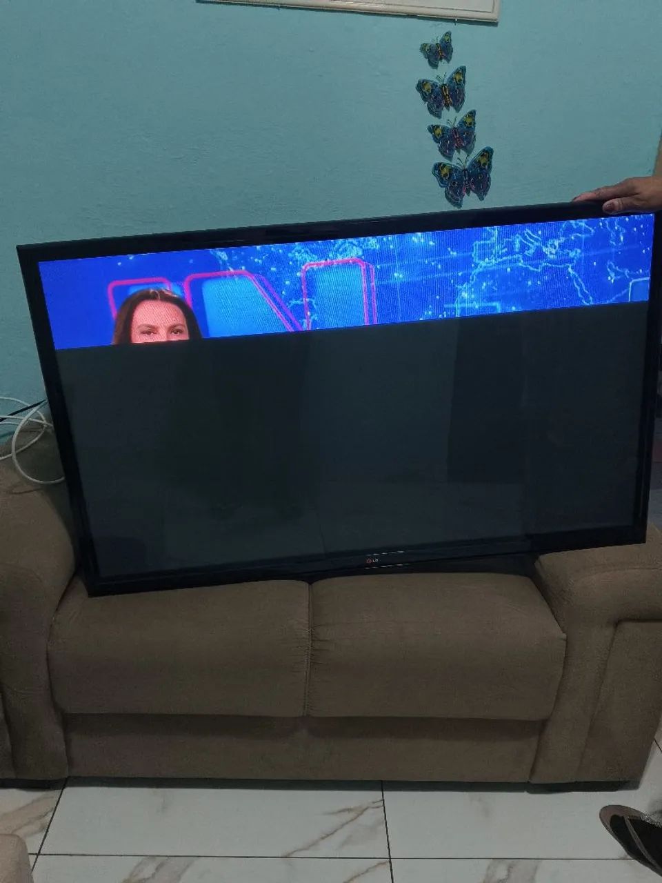 Tv LG não é Smartv led 50 polegadas full hd 