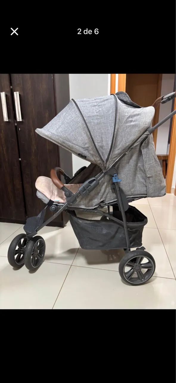 Vendo carrinho de bebê ABC DESIGN  - Foto 3