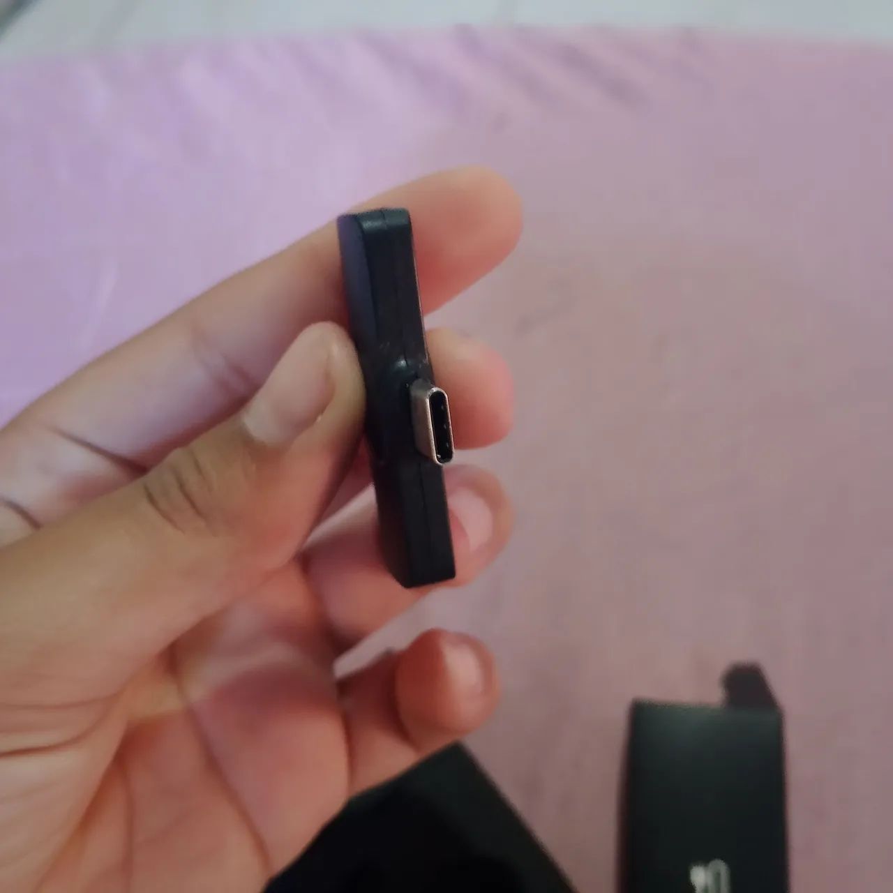 Vendo este microfone de lapela sem fio tipo c - Foto 2
