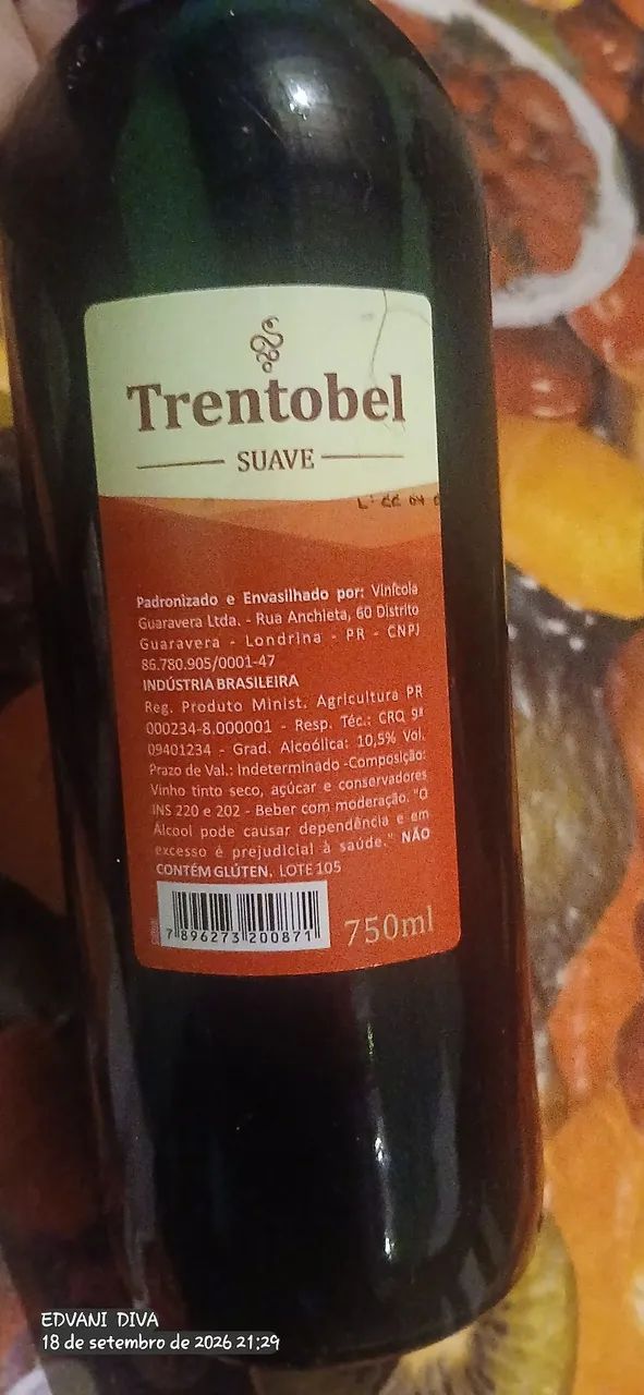 Vendo duas garrafas de vinho - Foto 2