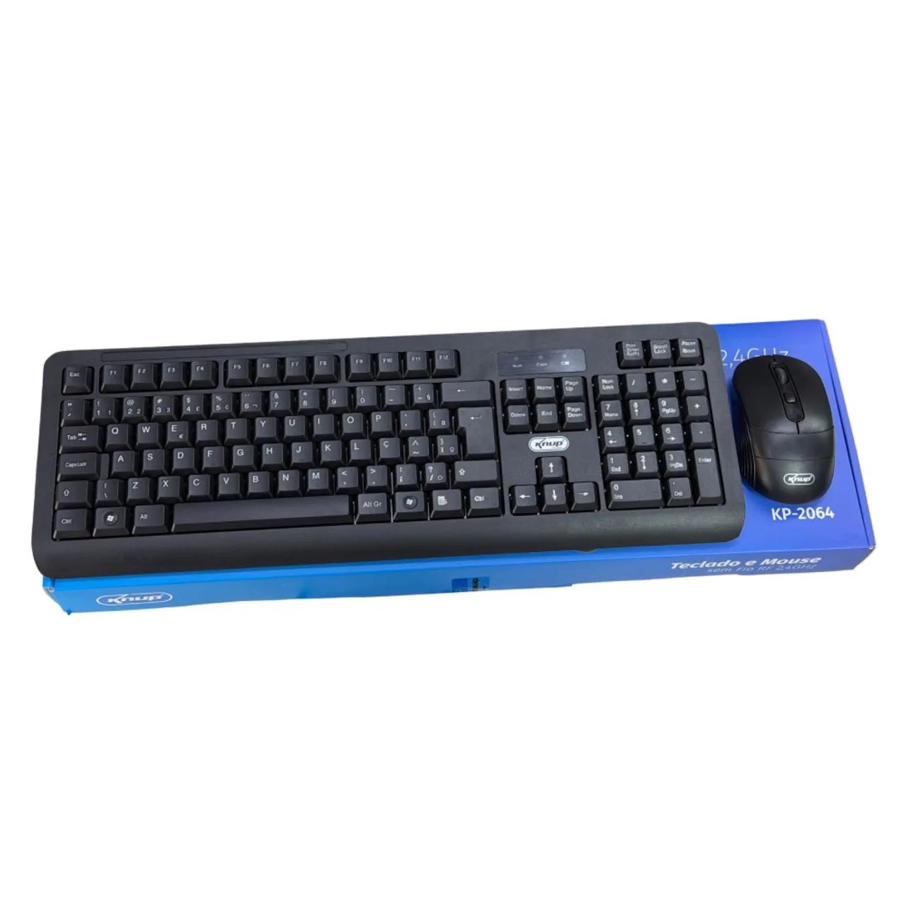 TELCADO E MOUSE SEM FIO NOVO KNUP - Foto 2