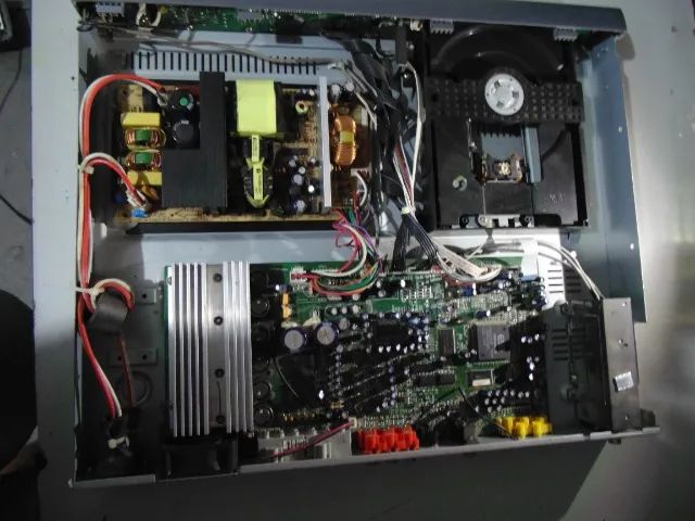 Home Theater PHILIPS 3410D Receiver "com defeito"  - Foto 4