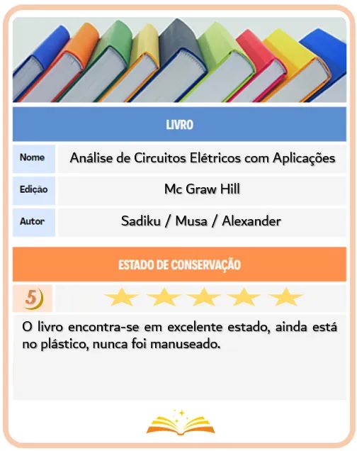 Livro Análise de Circuitos Elétricos com Aplicações - Foto 3