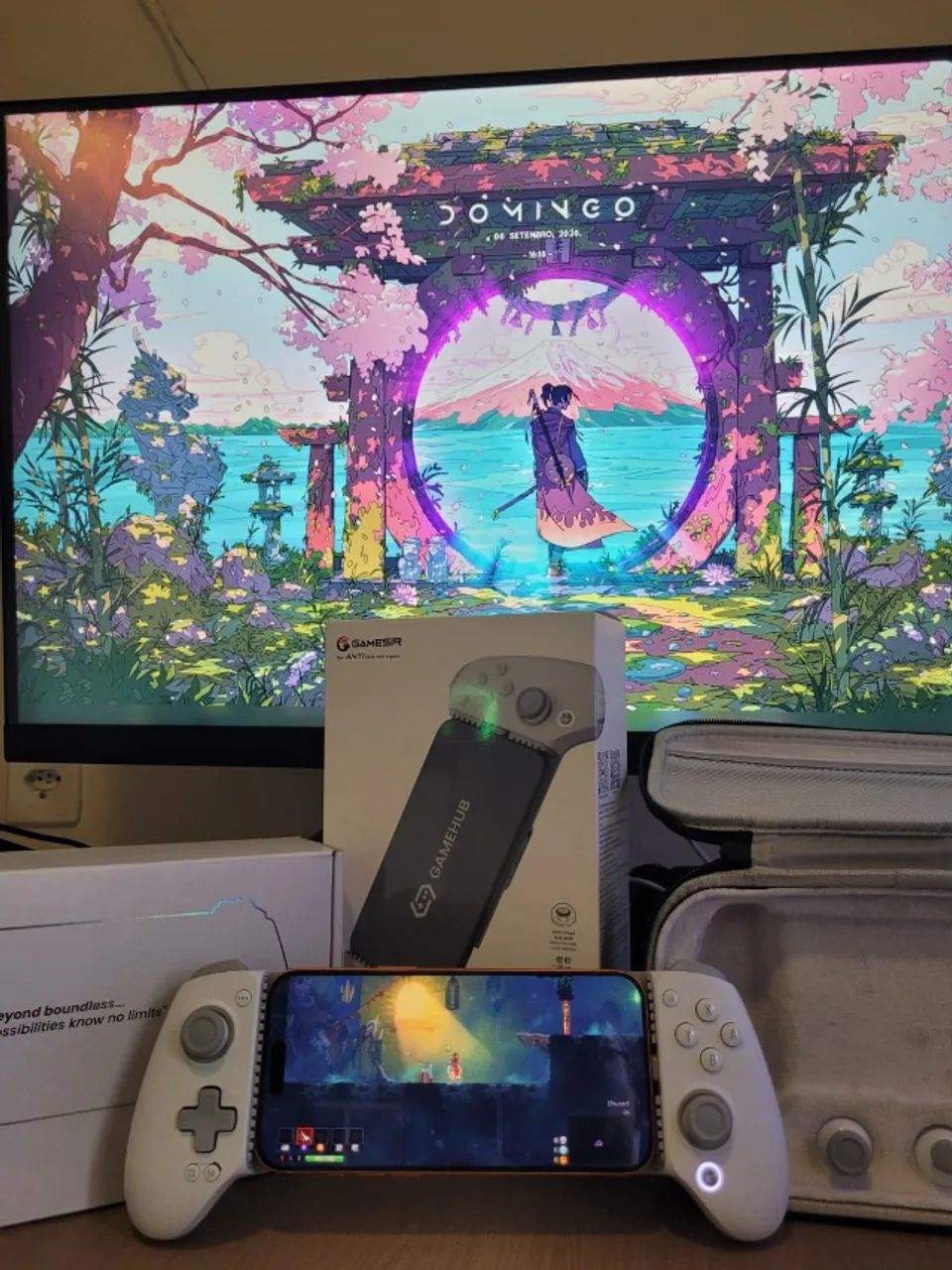 GameSir G8 Plus MFi - Controle para iPhone 15/16/17, iPad Mini e Android (USB-C). - Foto 2