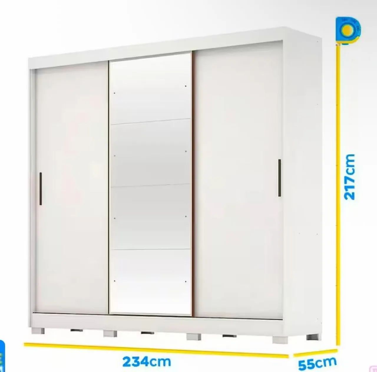 GUARDA ROUPA CASAL - Foto 3