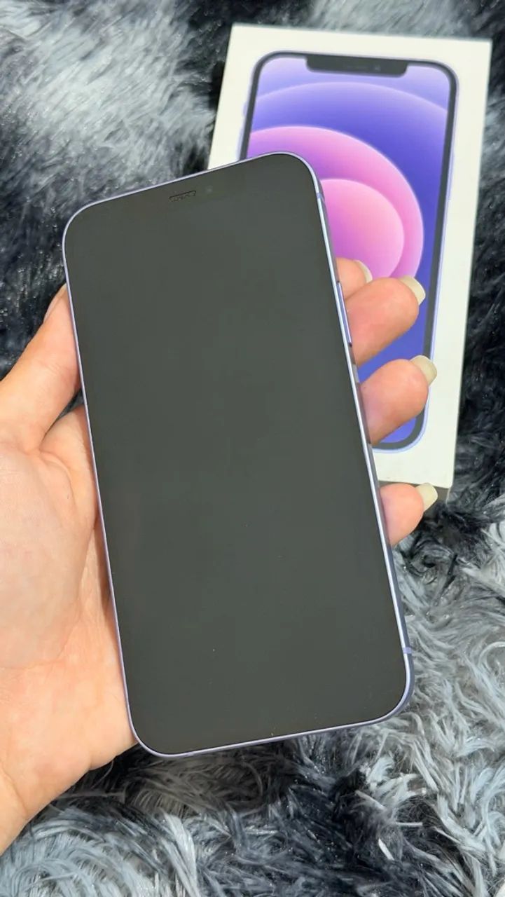 Iphone 12 Roxo 64gb Impecável  - Foto 4