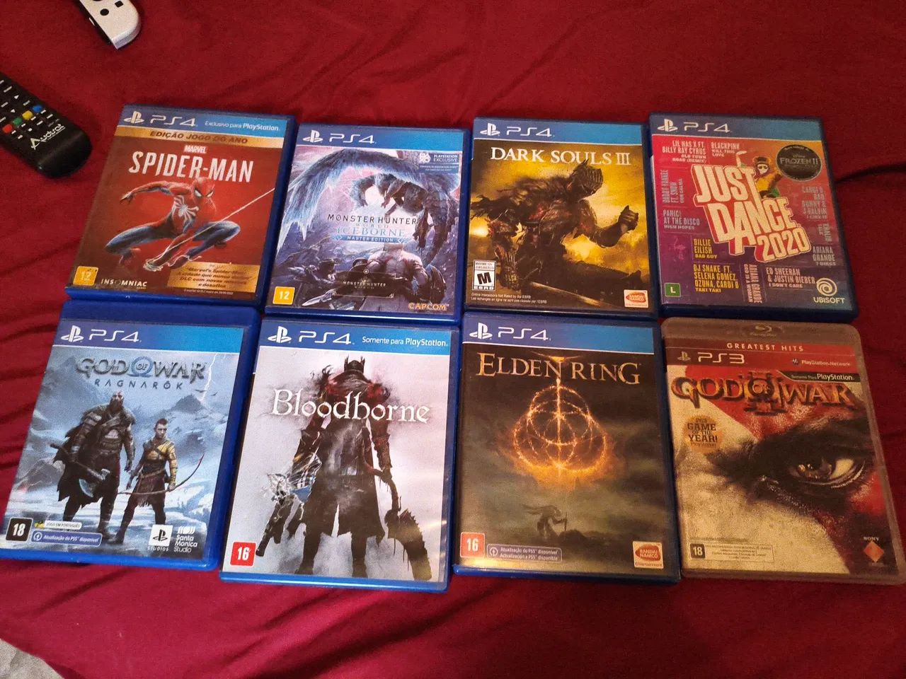 Lote de jogos ps4
