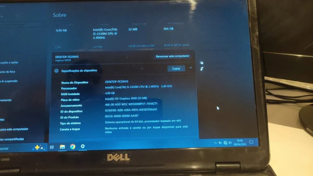 Notebook Dell Inspiron 15r - N5110 - Foto 5