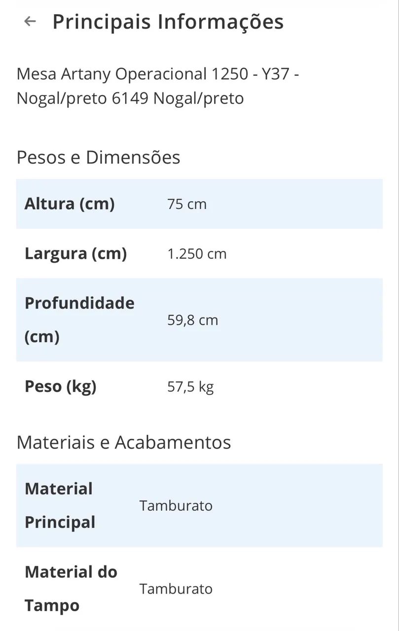 MESA PARA ESCRITÓRIO  - Foto 2