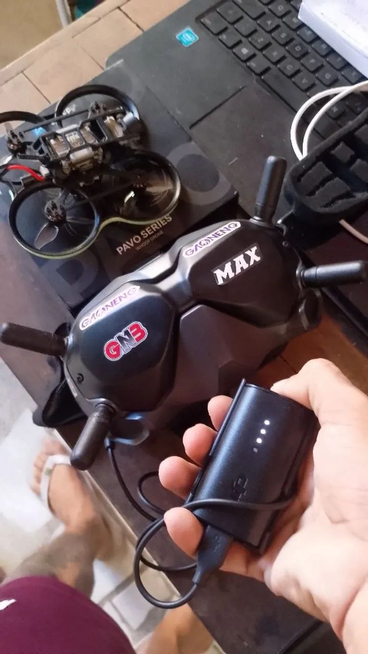 Kit fpv pavo20 + DJI Goggles V2 (Com defeito) - Foto 2