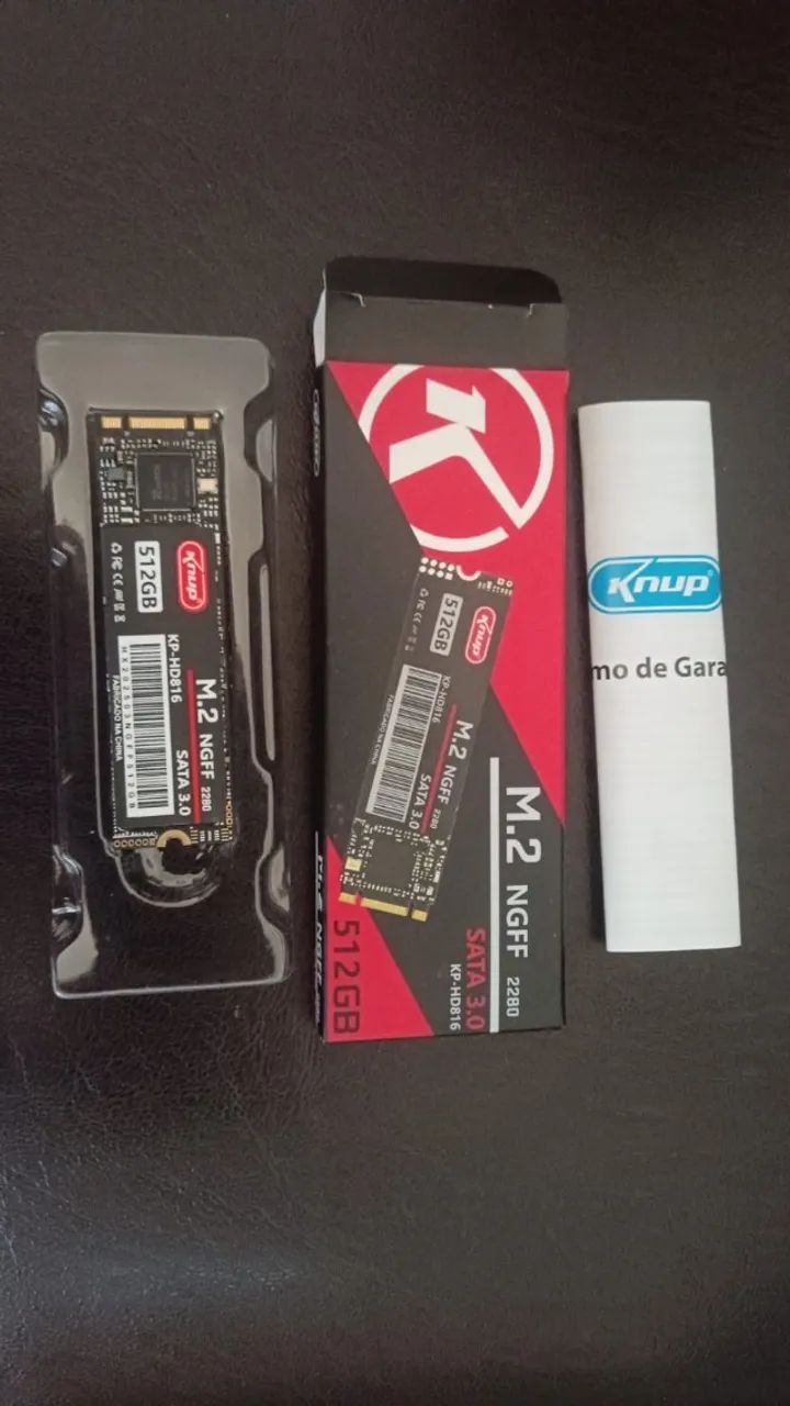 SSD M2 (2280) Knup 512gb 