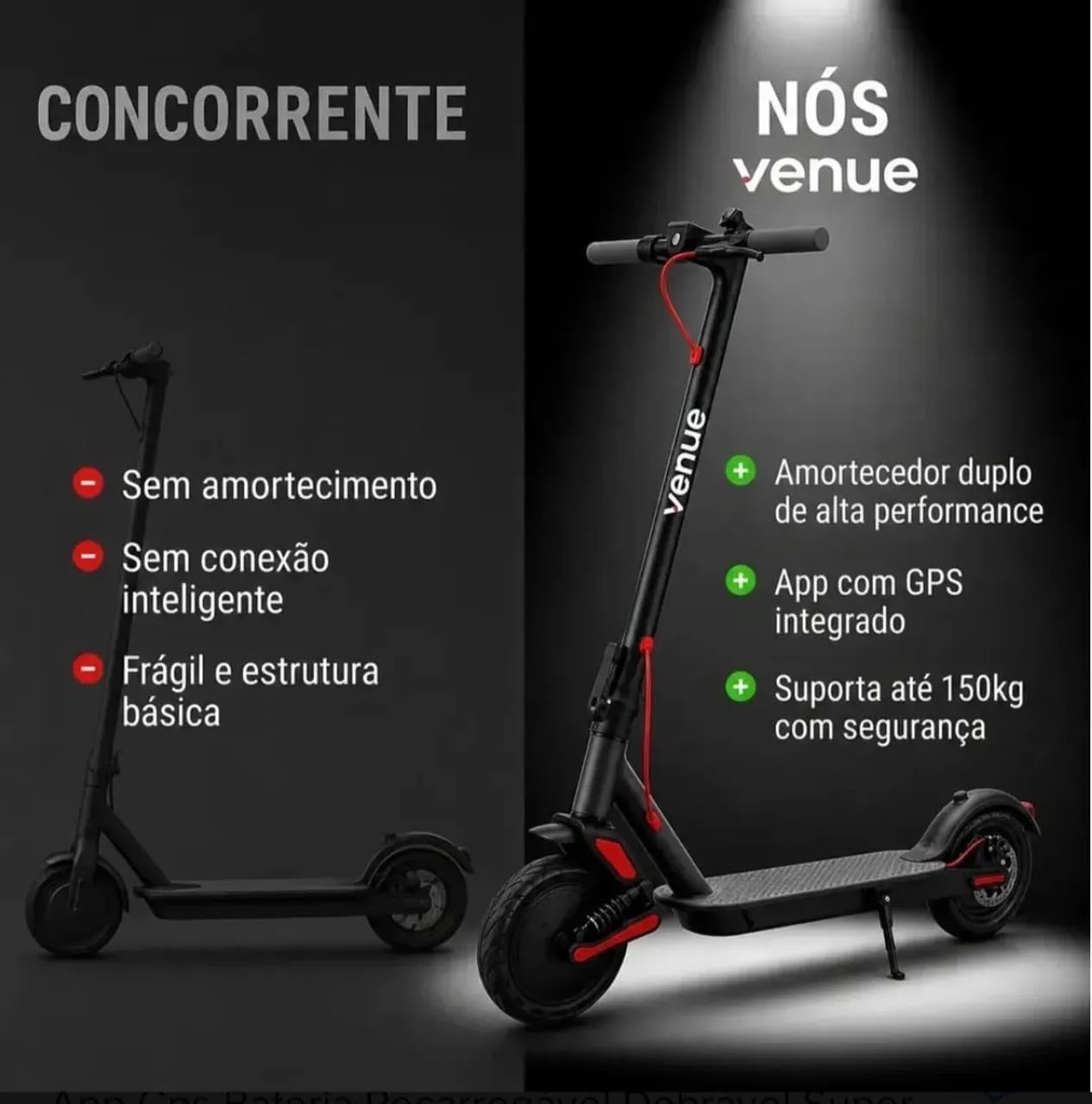 Patinete elétrico 350w - Foto 4