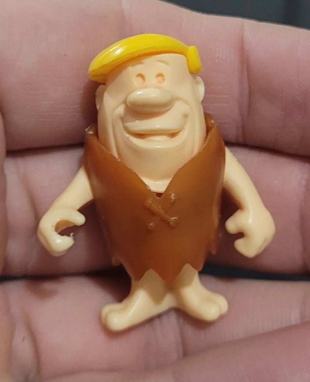 Boneco Miniatura Barney Os Flintstones Kinder Ovo anos 90 Hanna Barbera - Foto 2