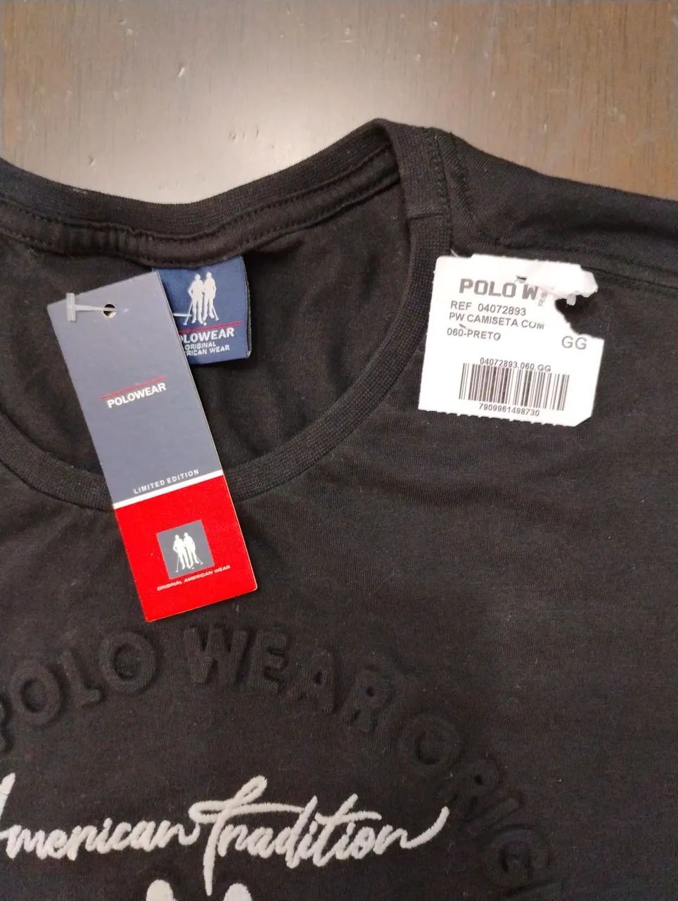 Camiseta Preta - Básica  - Foto 2