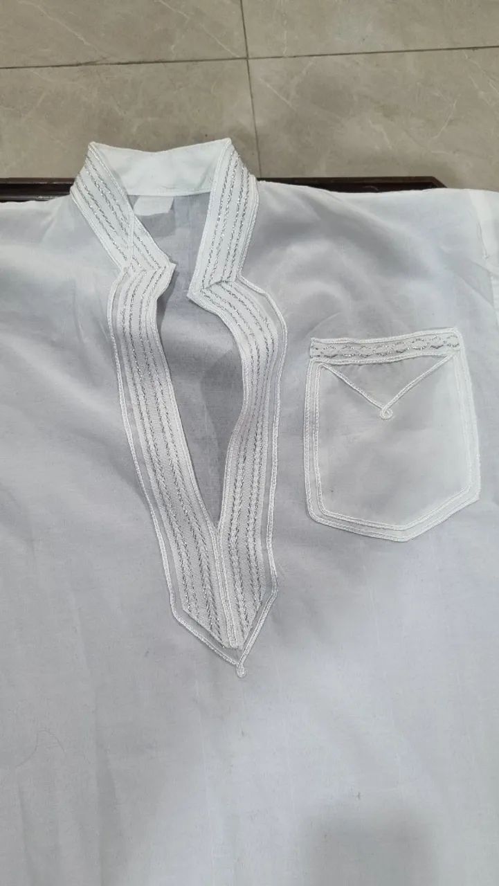 Roupa de Sheikh Xeique completa trazida do Egito por mim nova - Foto 5