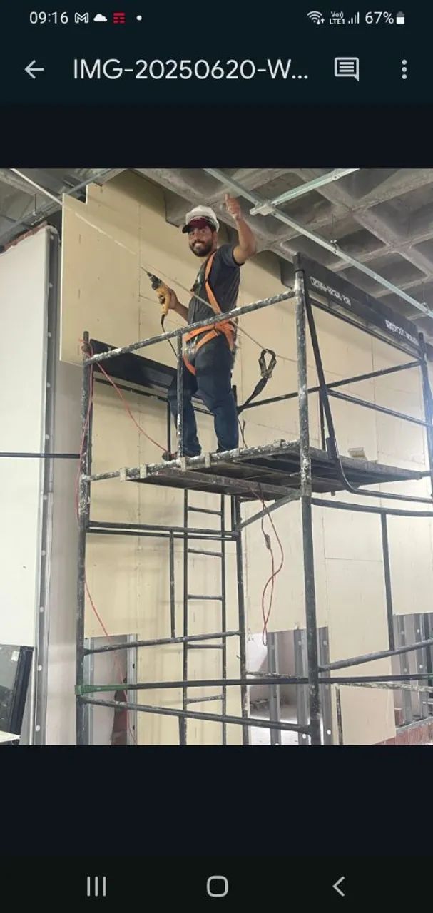 Montador de Drywall Profissional - Forro, Divisórias e Gesso