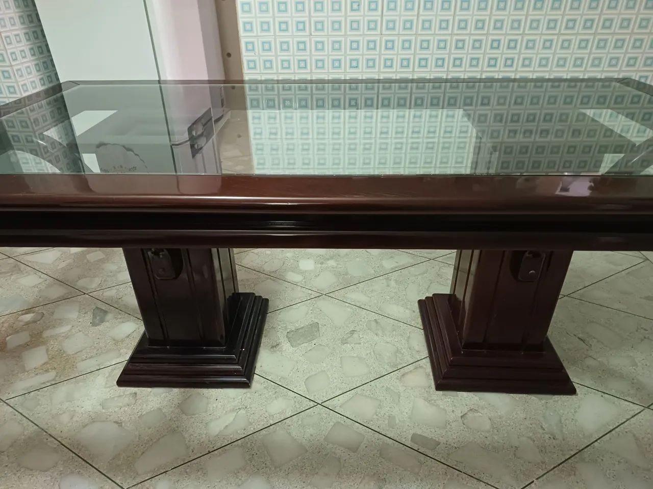 Mesa grande madeira 