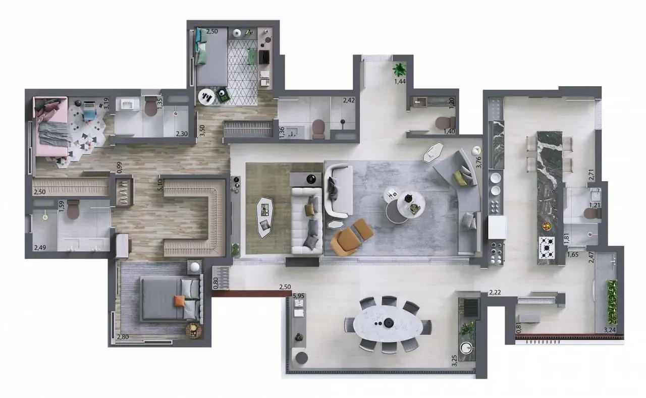 PLANTA 150m²
