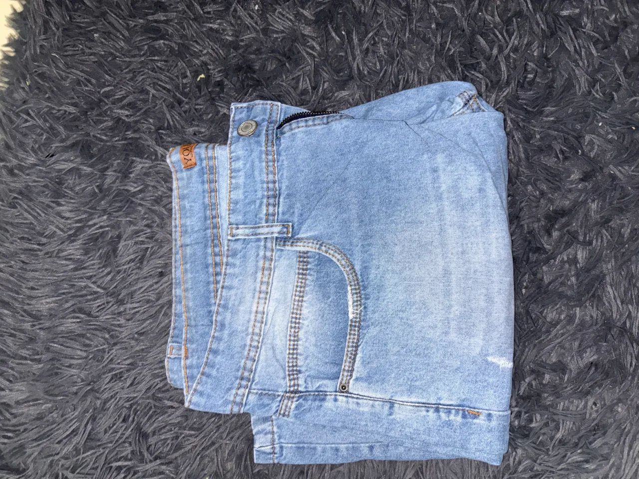 Bermuda Jeans Azul Claro - Foto 4
