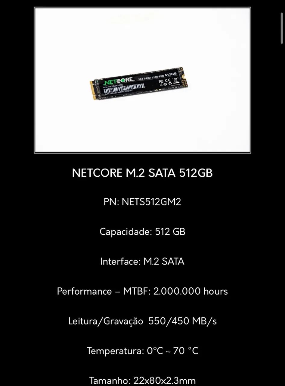 SSD NVME 512gb - Foto 4