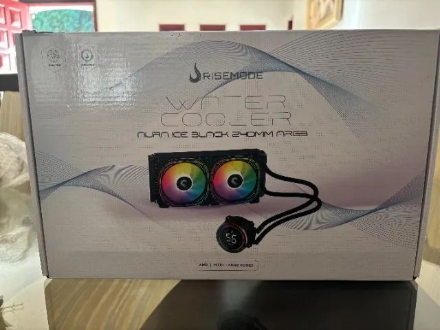WaterCooler RiseMode Aura Ice Black 240mm RGB