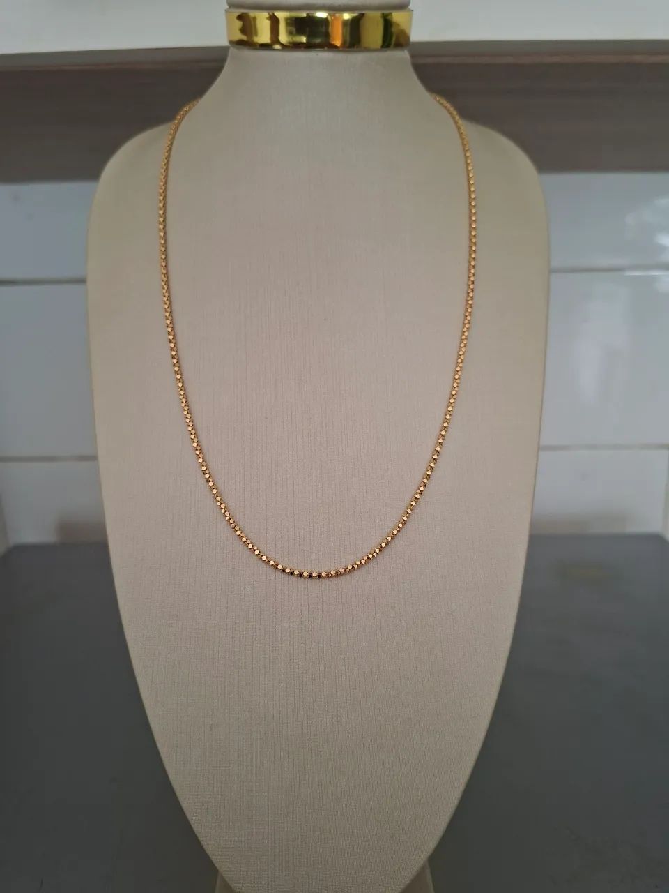 Vendo corrente feminina de ouro 18k  - Foto 3