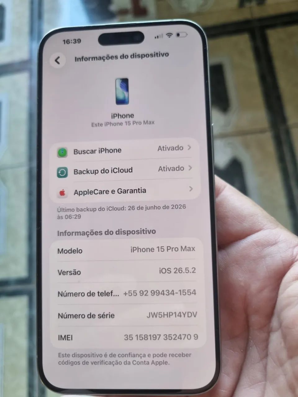 Celular iPhone 15 pro max  - Foto 3
