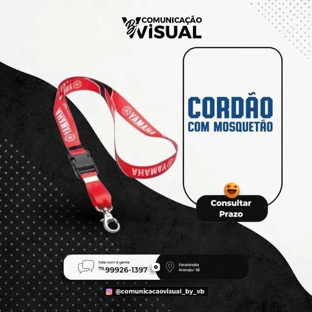 Cordao Com mosquetao