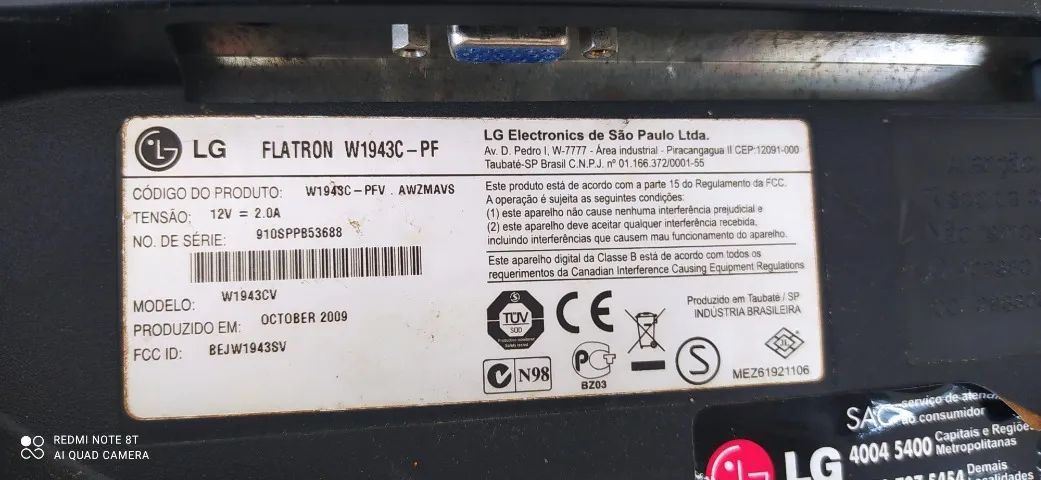 MONITOR LG DE 19 POLEGADAS - Foto 2