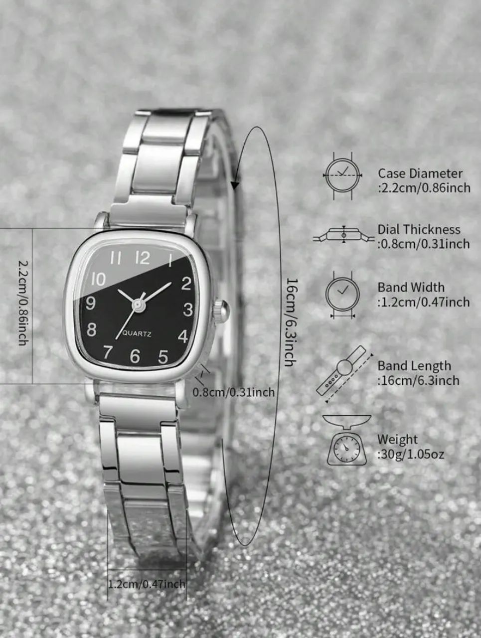 Relógio Feminino com Pulseira  - Foto 5